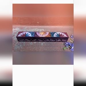 Various Beautiful handmade Incense holder boxes, burners NWOT